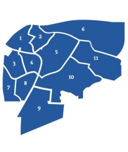 Makelaars vergelijken in wijken in Zoetermeer (kaart)